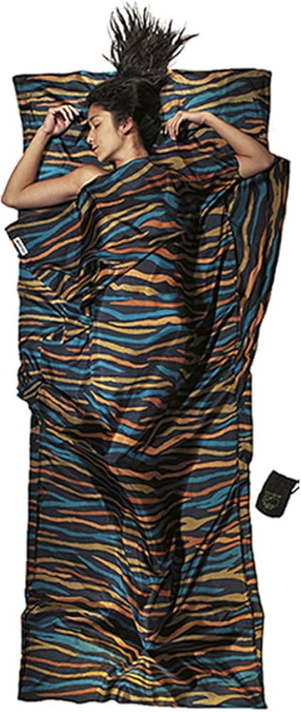 【新品未使用】COCOON コクーン トラベルシーツ シルク サンセットオレンジ cocoon コクーン トラベルシーツ シルク 100％ 12550001 サン